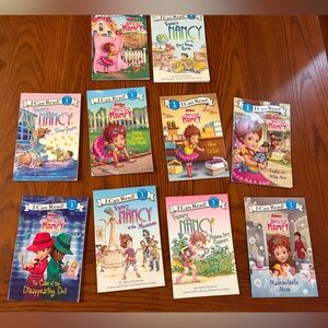 10 Fancy Nancy I Can Read! level 1 books